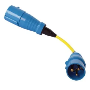 Adaptateur de courant 16A à 32A/250V-CEE Plug 16A/CEE Coupling 32A - Victron